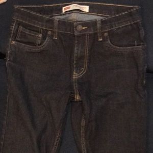 Navy blue levis